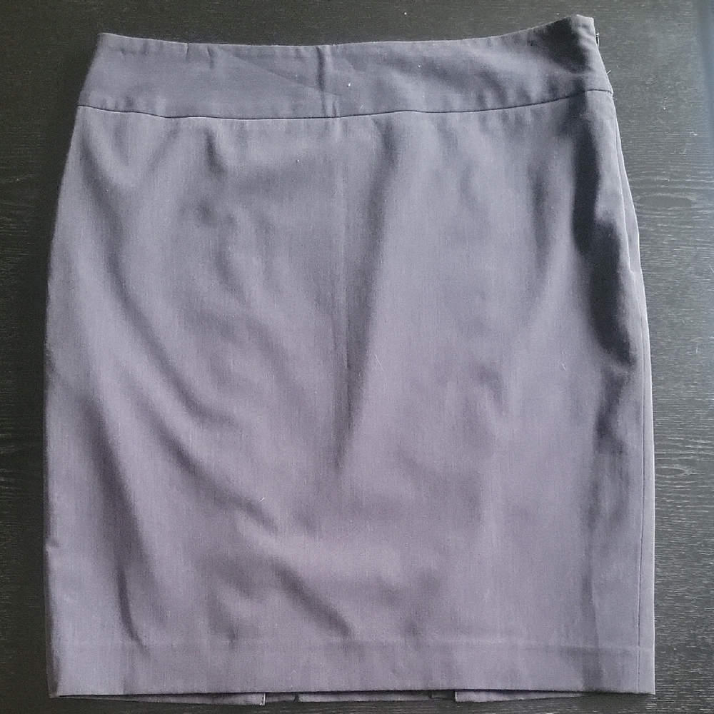 Classic Grey Pencil Skirt